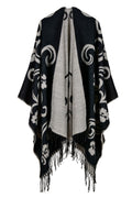 Women Classy Tassel Decorated Cozy Comfortable Winter Shawl