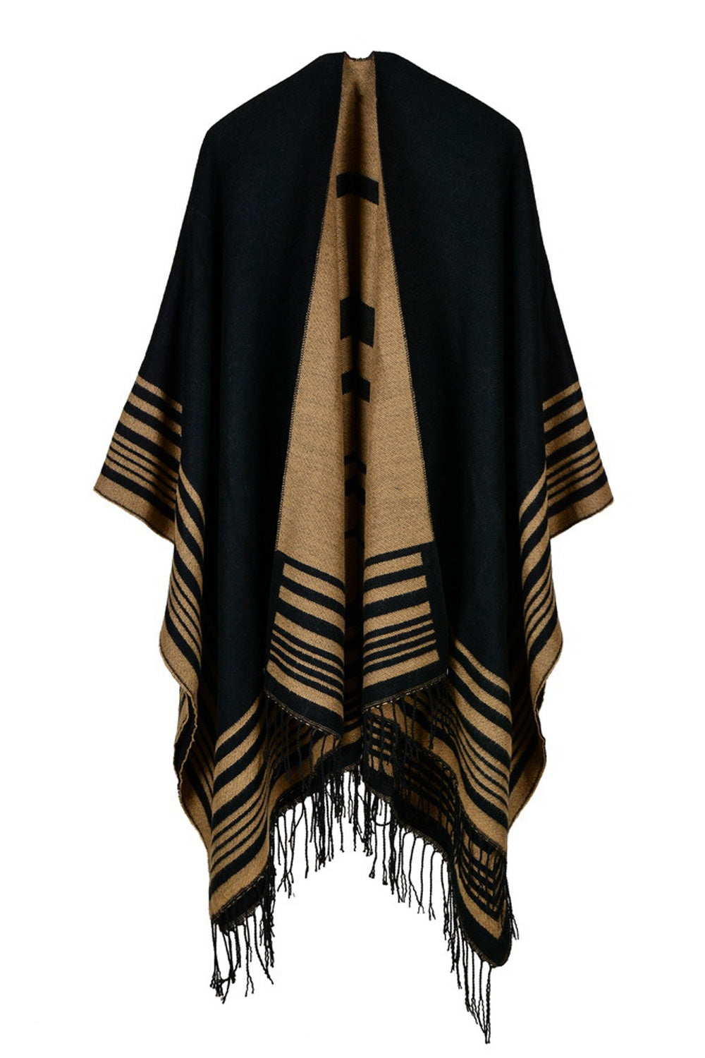Women Classy Tassel Decorated Cozy Comfortable Winter Shawl