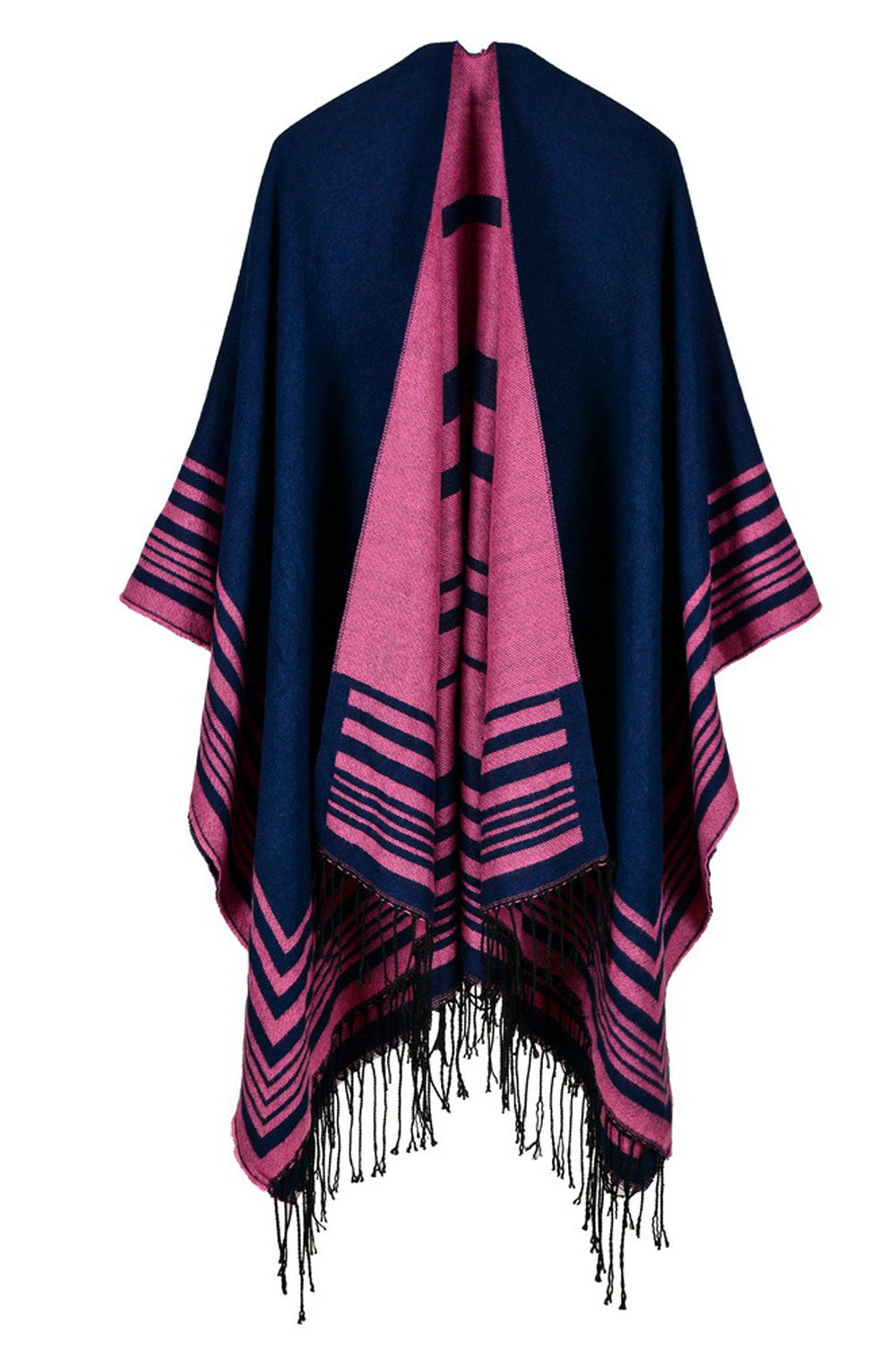 Women Classy Tassel Decorated Cozy Comfortable Winter Shawl