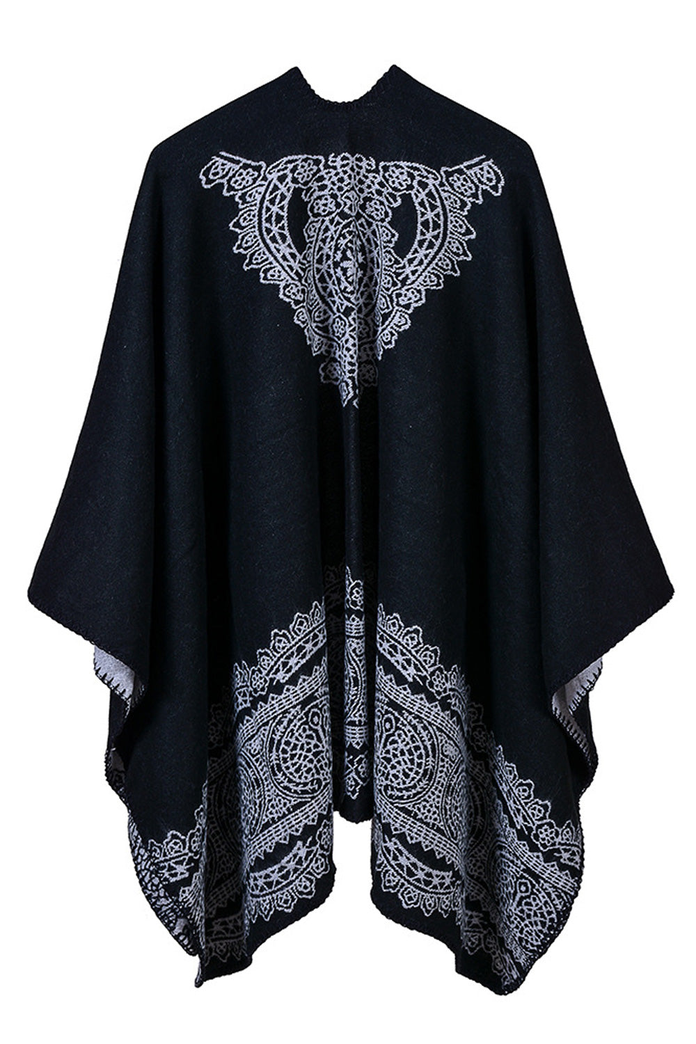 Women Fashionable Printed Pattern Charming Winter Shawl