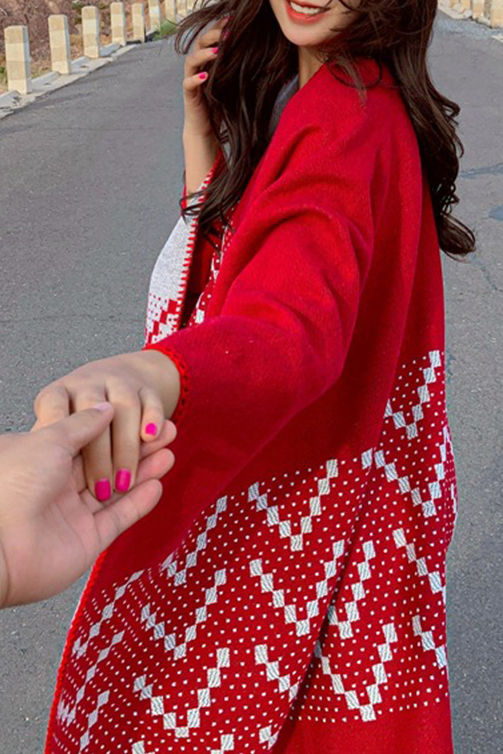 Women Beautiful Solid Colored Thick Comfortable Winter Shawl