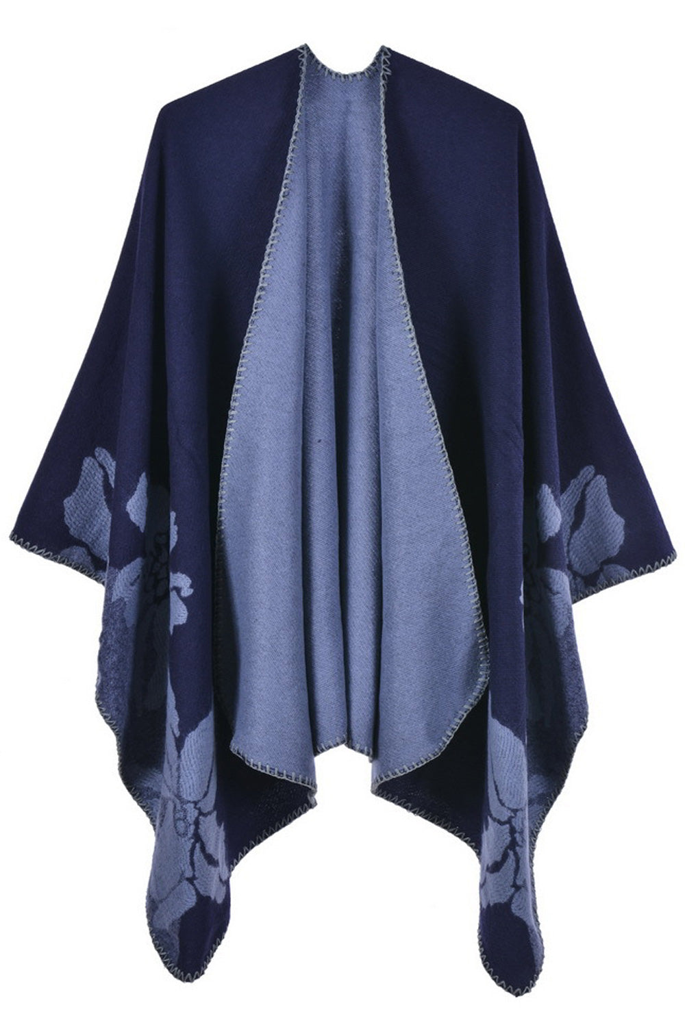 Women Simple Styled Comfortable Flower Printed Classy Shawl