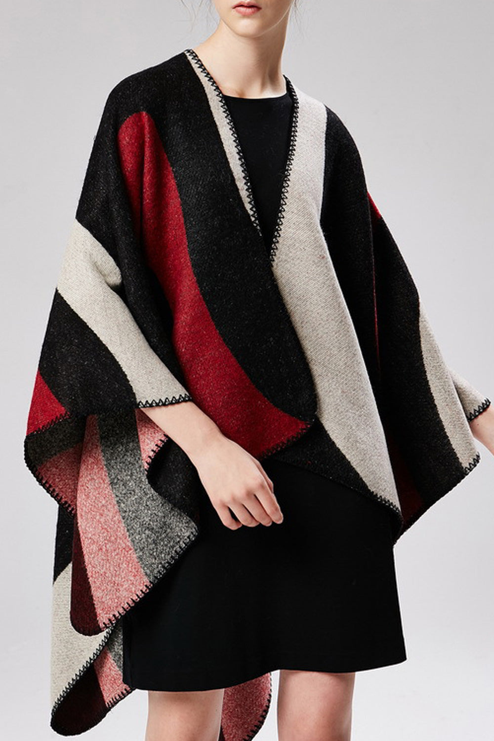Women Trendy Geometric Pattern Stylish Casual Shawl