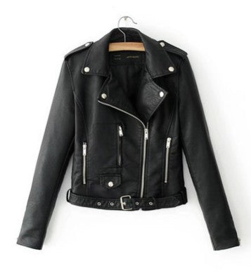 Women Collar Neck Solid Colored Long Sleeve Thick Elegant Jacket