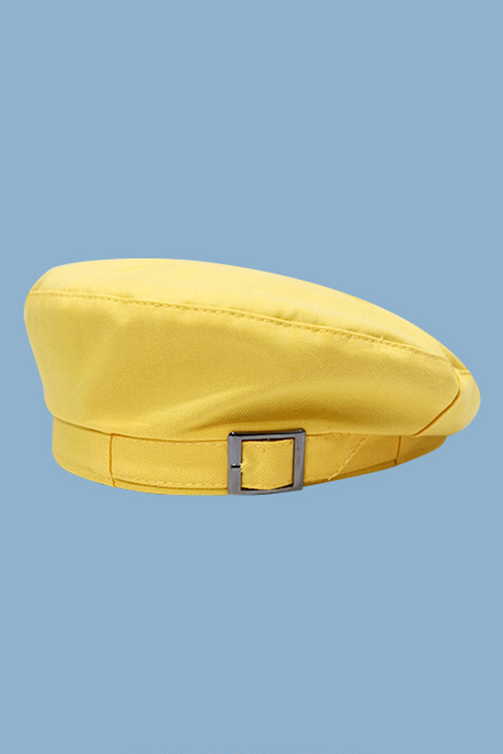 Women Modern Buckle Strap All Match Casual Beret Hat