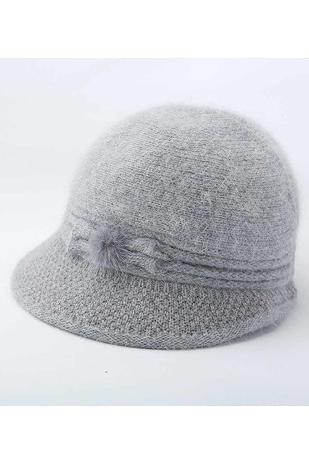Women Soft Solid Colored Cozy Dome Top Fashionable Beret Hat