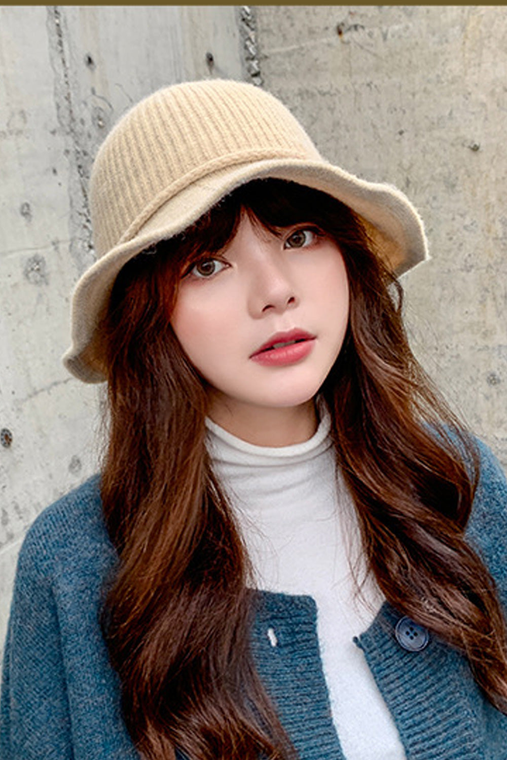 Women Decent Solid Pattern Casual Thick Material Beret Hat