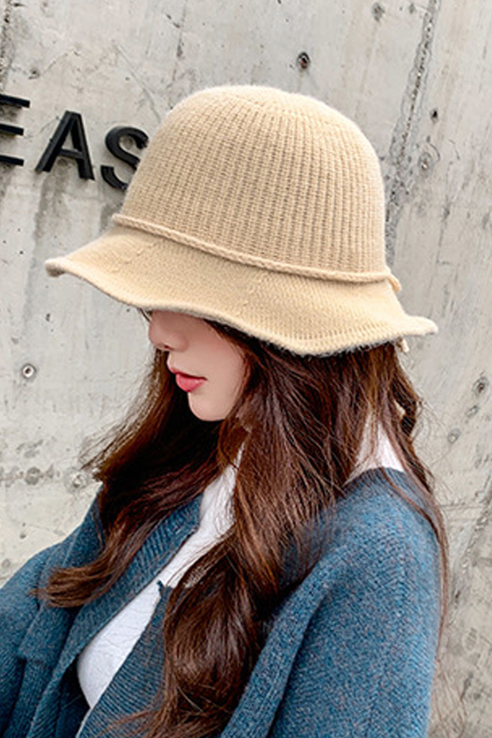 Women Decent Solid Pattern Casual Thick Material Beret Hat