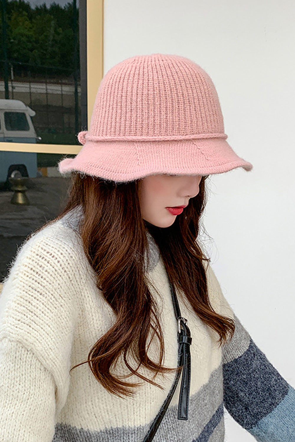 Women Decent Solid Pattern Casual Thick Material Beret Hat