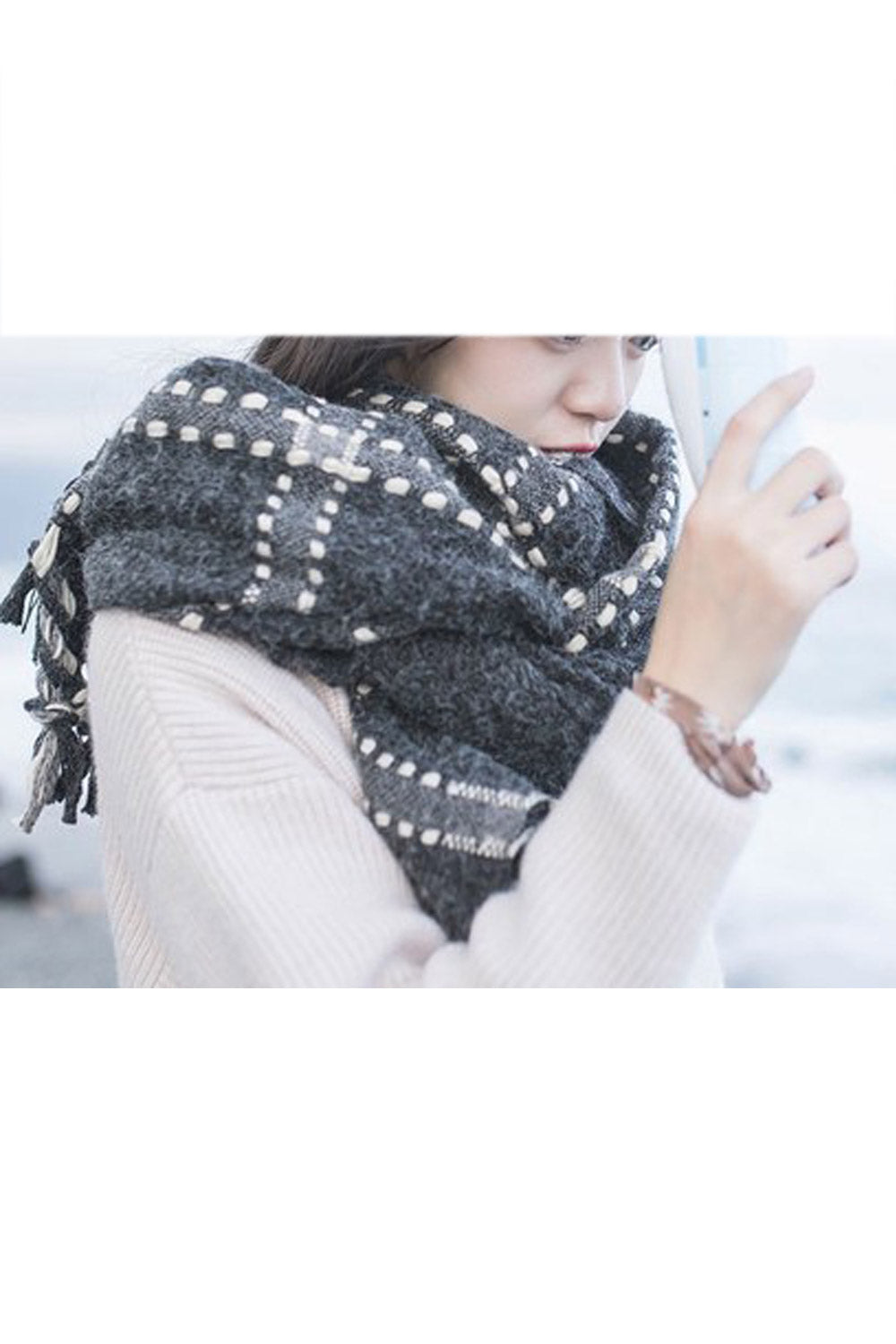 Women Printed Style Beautiful Warm Casual Muffler