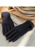 Women Elegant Styled Solid Colored Warm Winter Casual Knitted Gloves