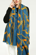 Women Casual Fashionable Warm Lovely Printed Style Muffler