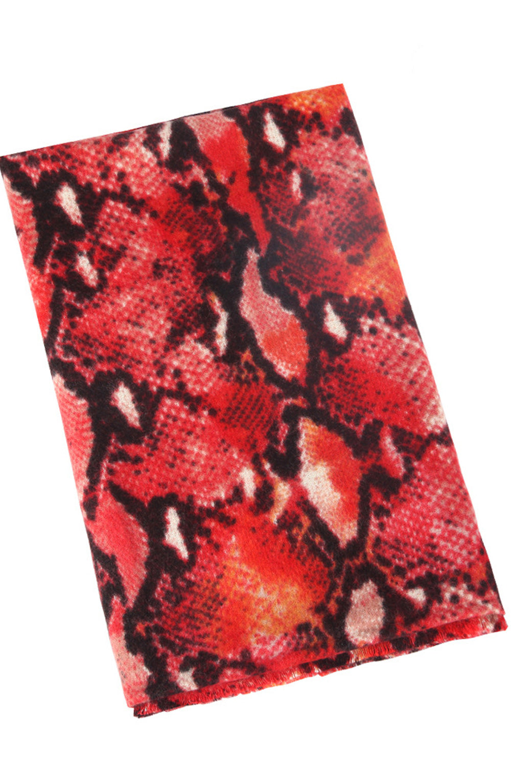 Women Beautiful Warm Casual Winter Season Snake Pattern Muffler