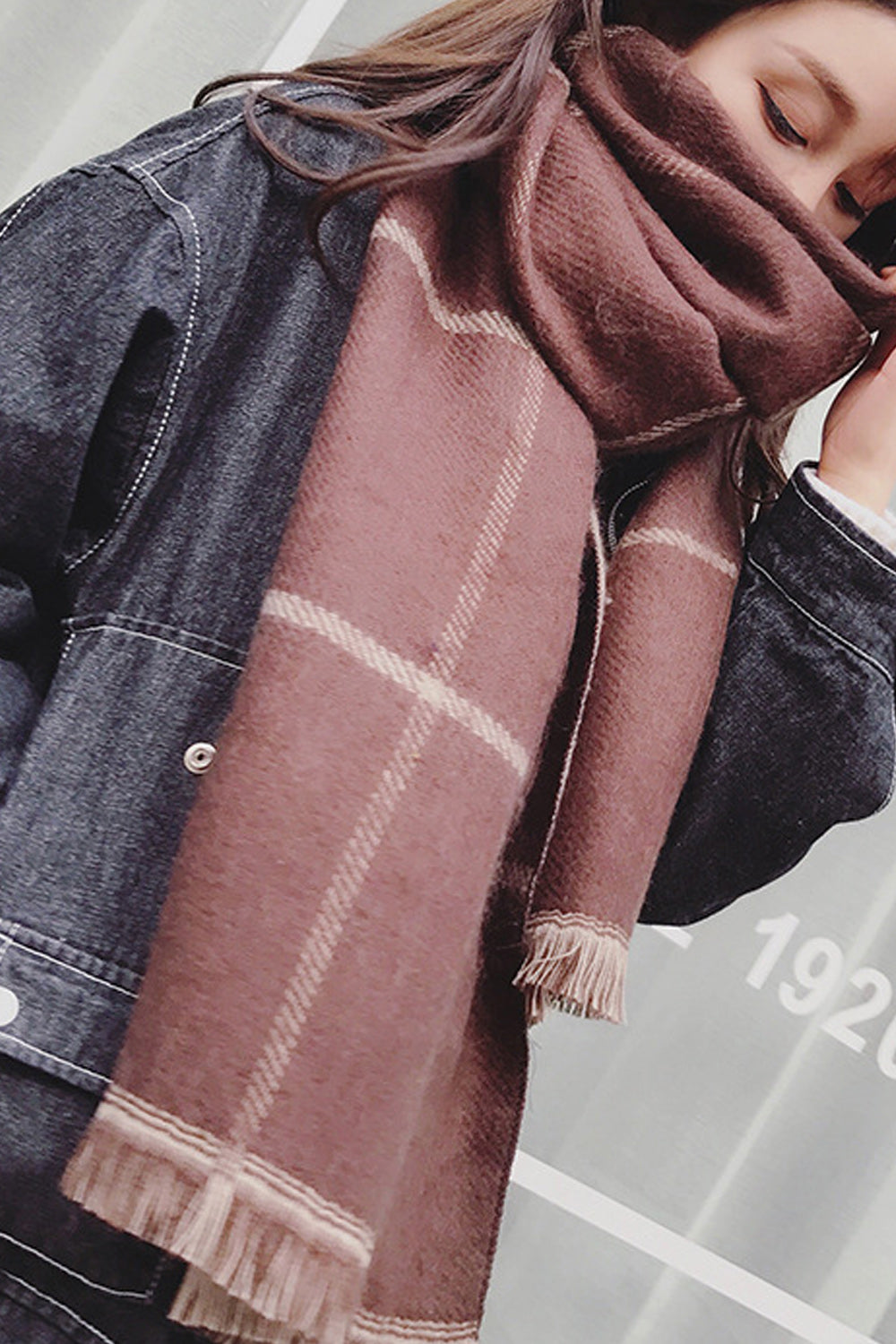 Women Long Winter Season Warm Comfortable Muffler