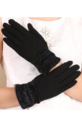 Women Soft Comfortable Warm Winter Season Knitted Gloves