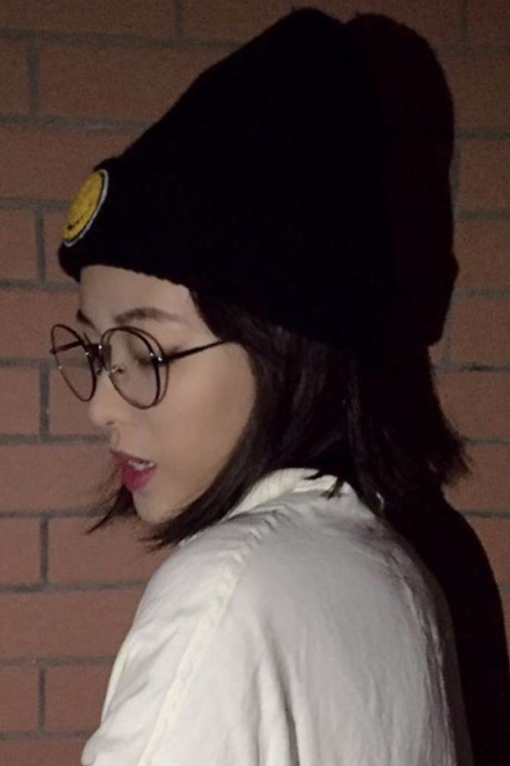 Women Solid Colored Winter Season Casual Windproof Thick Knitted Hat