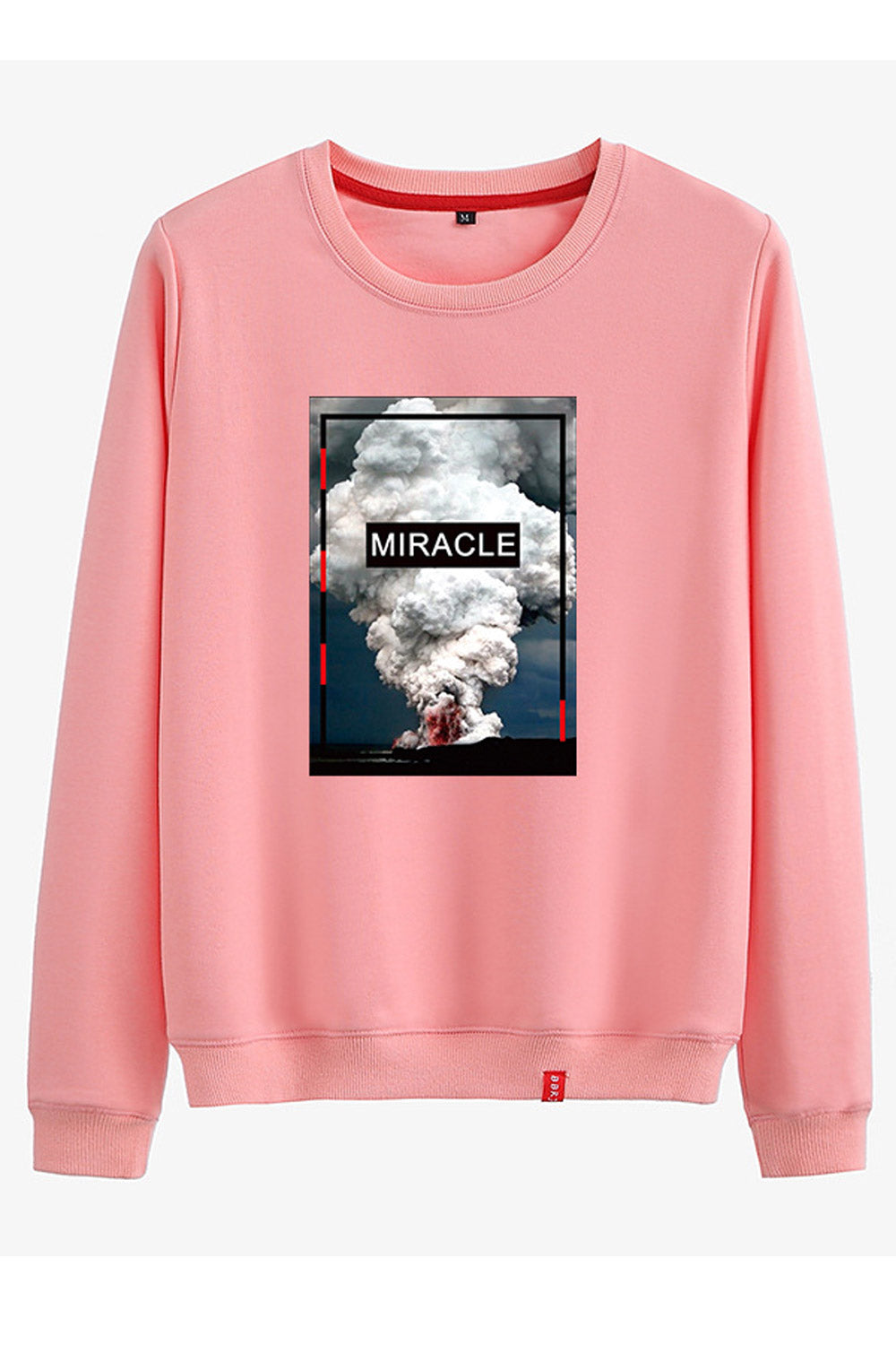 Women Winter Casual Round Neck Breathable Soft Long Sleeve Sweatshirt