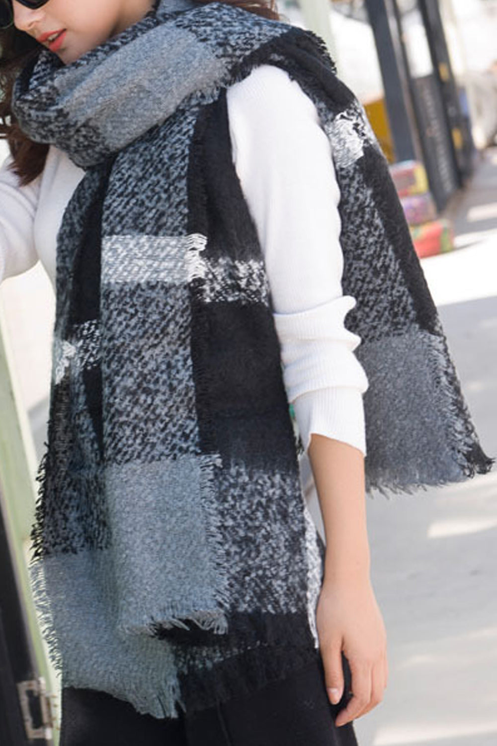 Women Cozy Long Length Thick Cashmere Winter Amazing Muffler