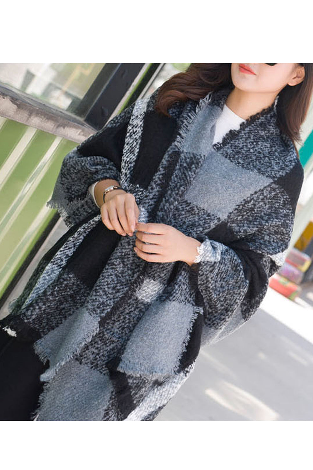 Women Cozy Long Length Thick Cashmere Winter Amazing Muffler