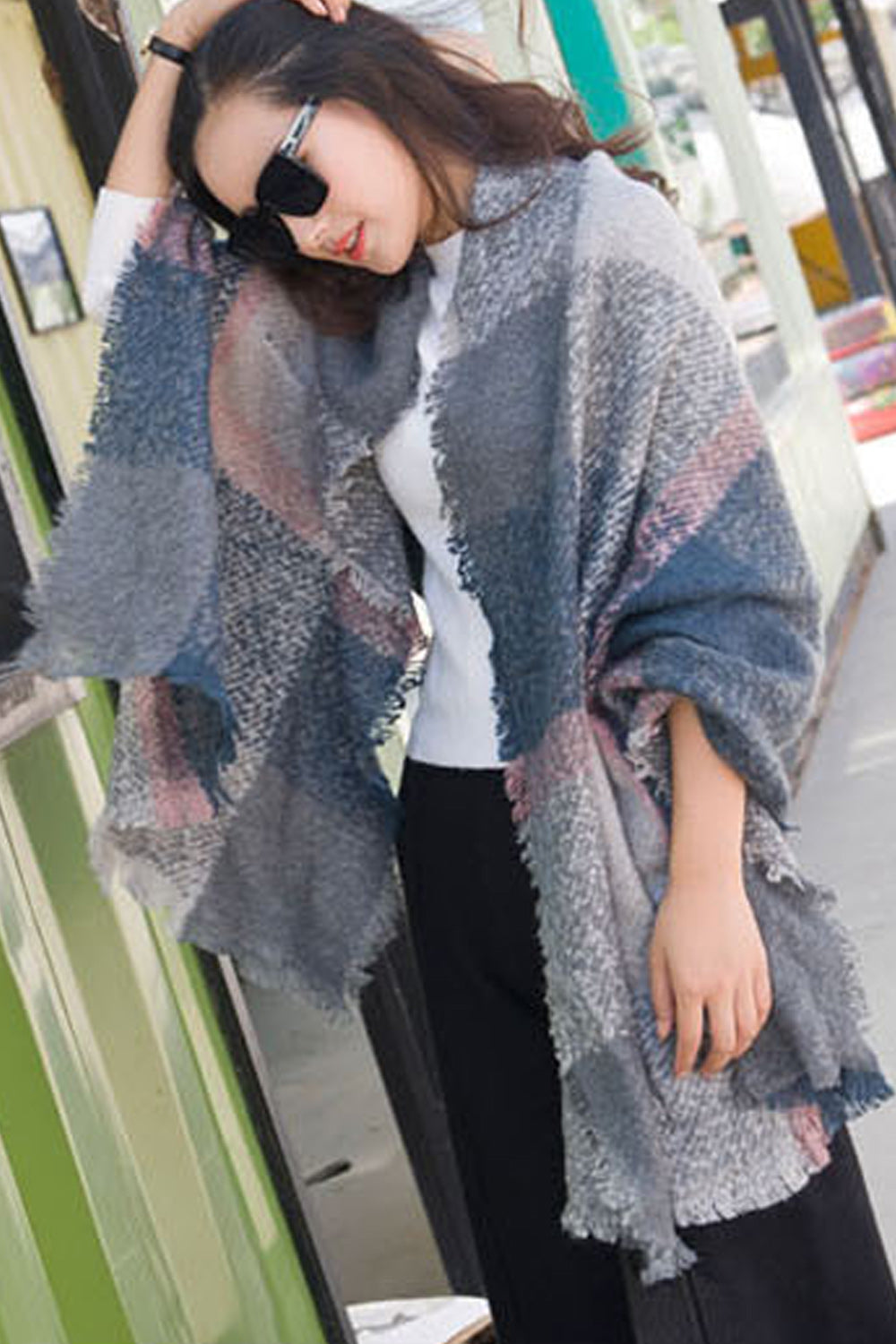 Women Cozy Long Length Thick Cashmere Winter Amazing Muffler