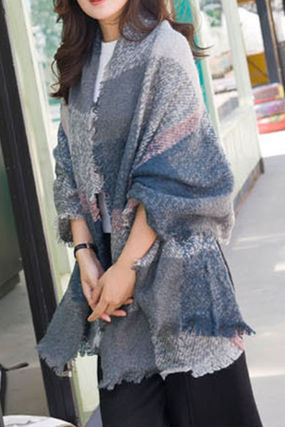 Women Cozy Long Length Thick Cashmere Winter Amazing Muffler