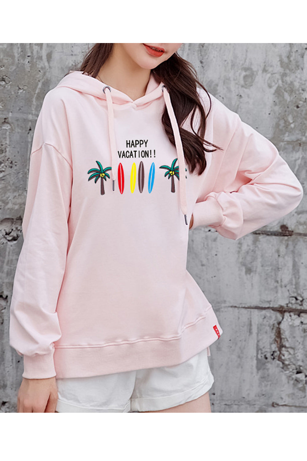 Women Classy Printed Pattern Long Sleeve Breathable Hoodie