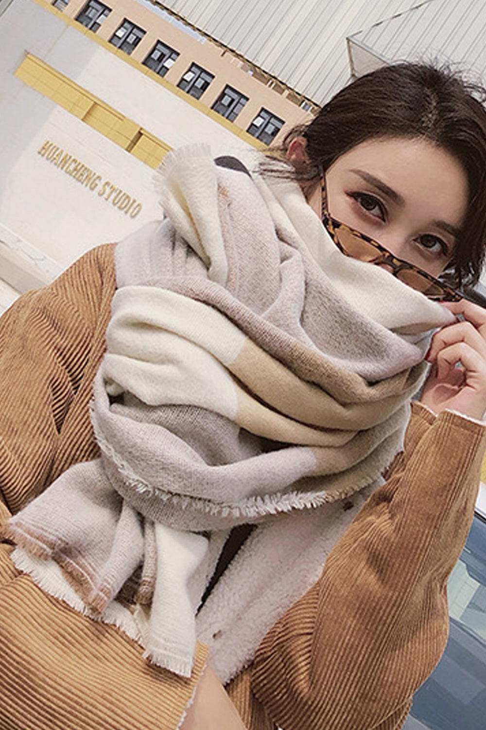 Women Casual Warm Winter Season Breathable Muffler