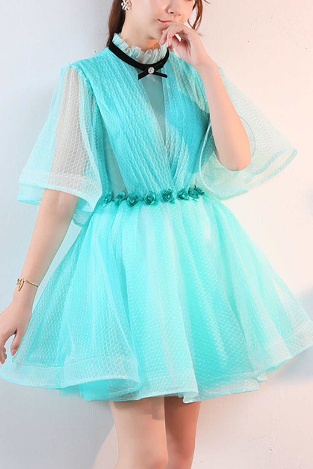 Women Solid Colored Pretty Lightweight Comfortable Dress