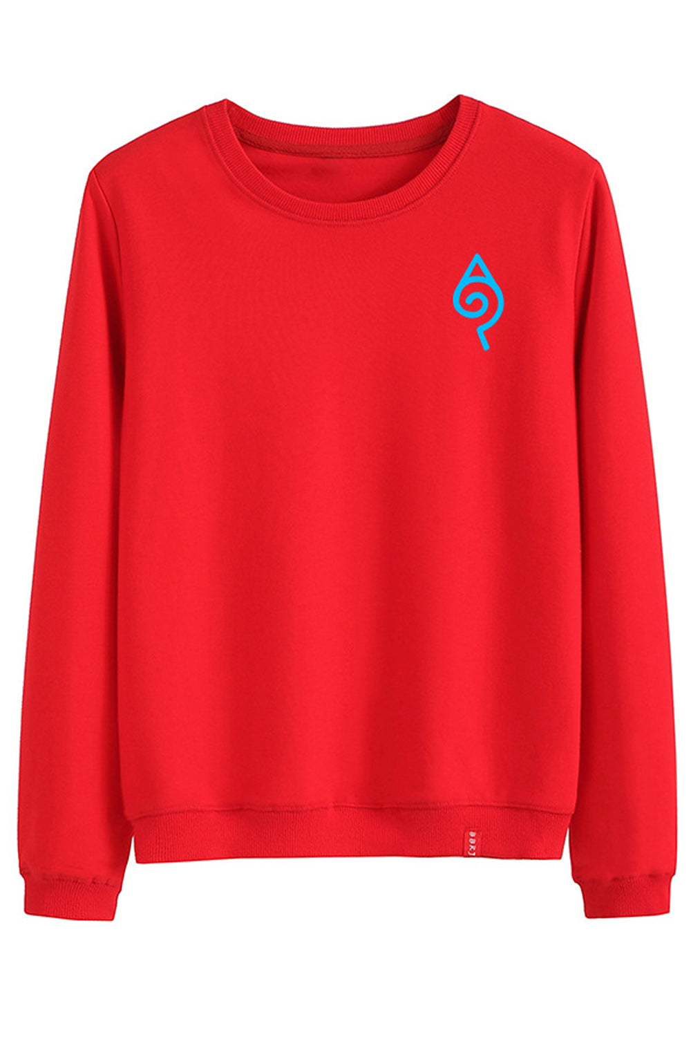 Women Simple Solid Colored Round Neck Loose Style Sweatshirt