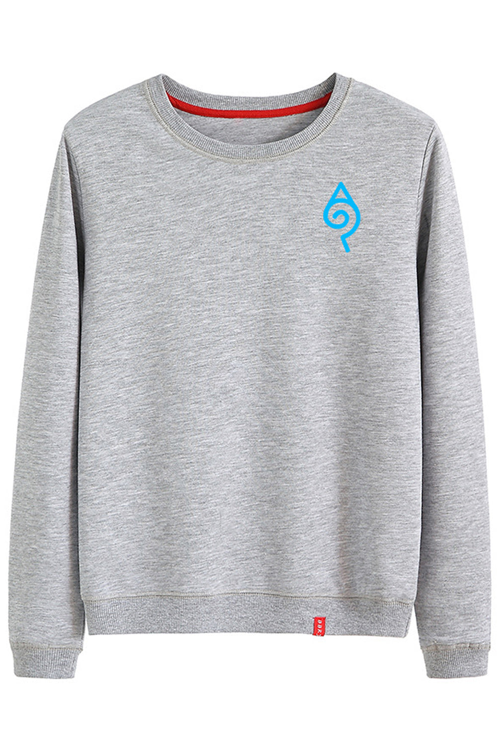 Women Simple Solid Colored Round Neck Loose Style Sweatshirt