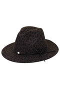 Women Classy Leopard Pattern Fashionable Beret Hat