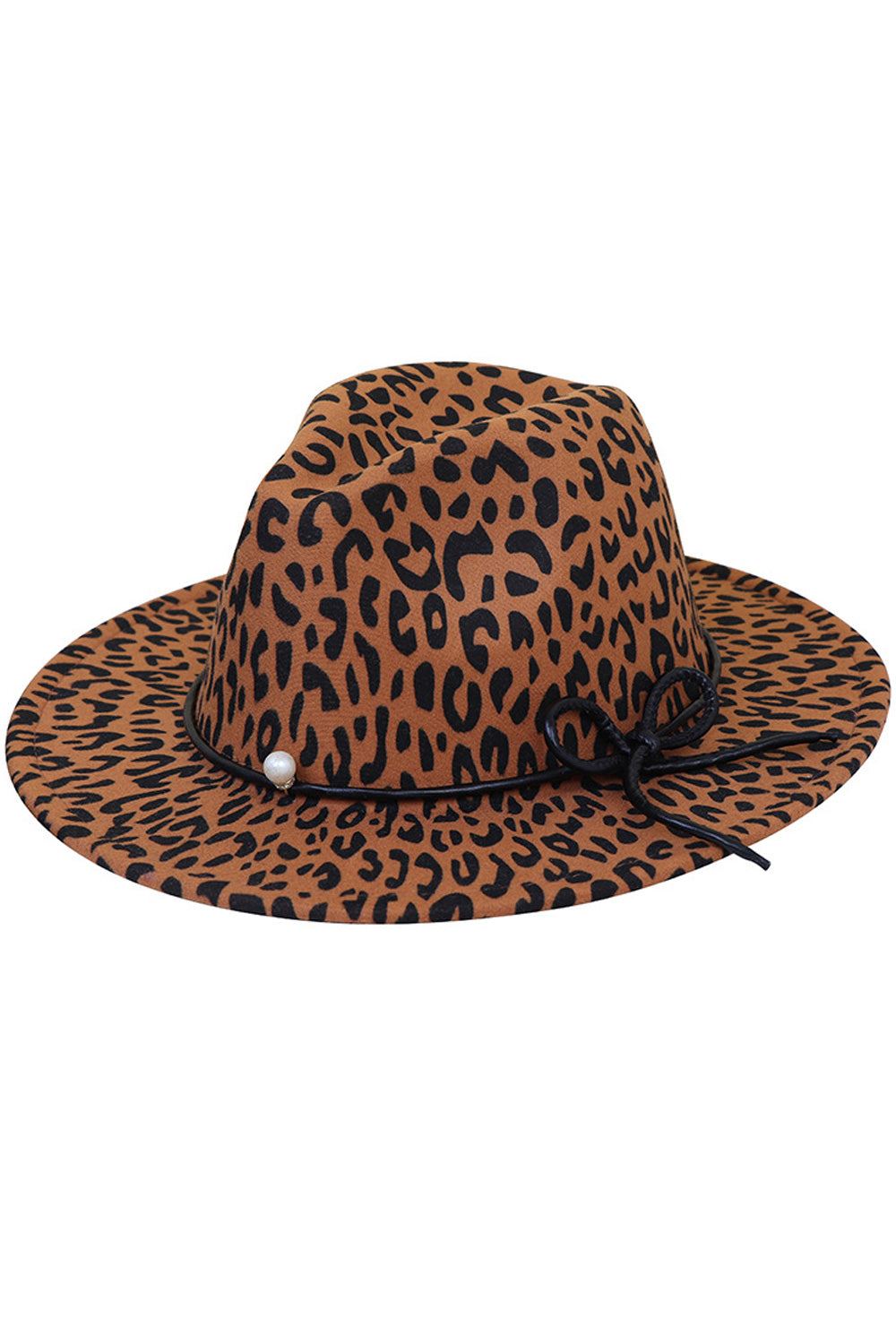 Women Classy Leopard Pattern Fashionable Beret Hat