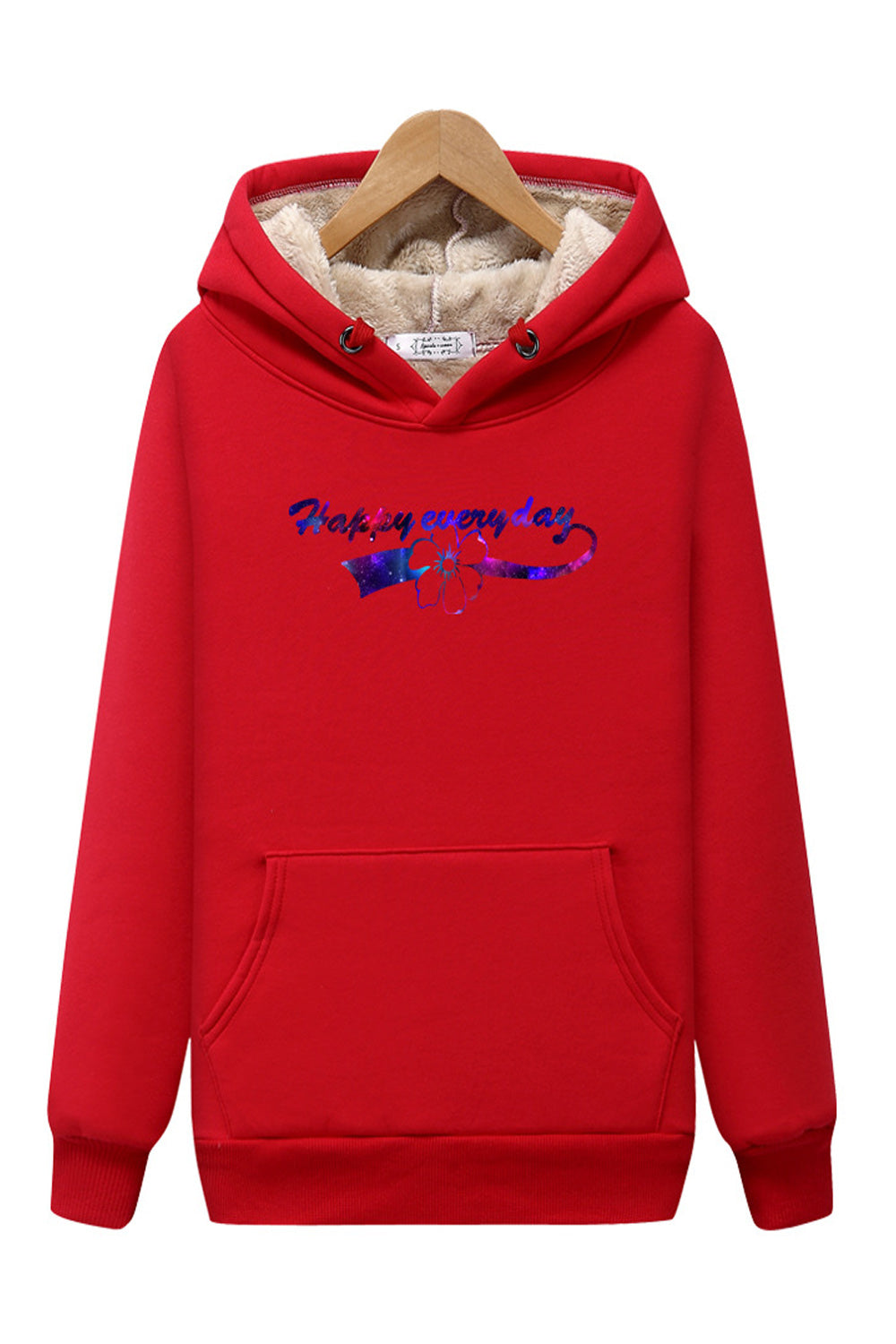 Women Stylish Printed Pattern Long Sleeve Amazing Winter Hoodie