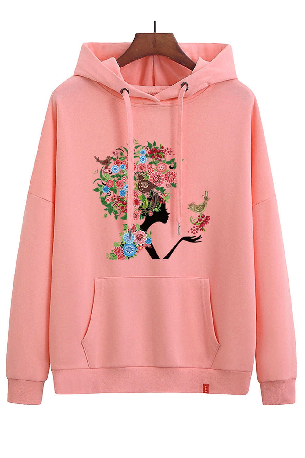 Women Long Sleeve Winter Casual Thick Hoodie