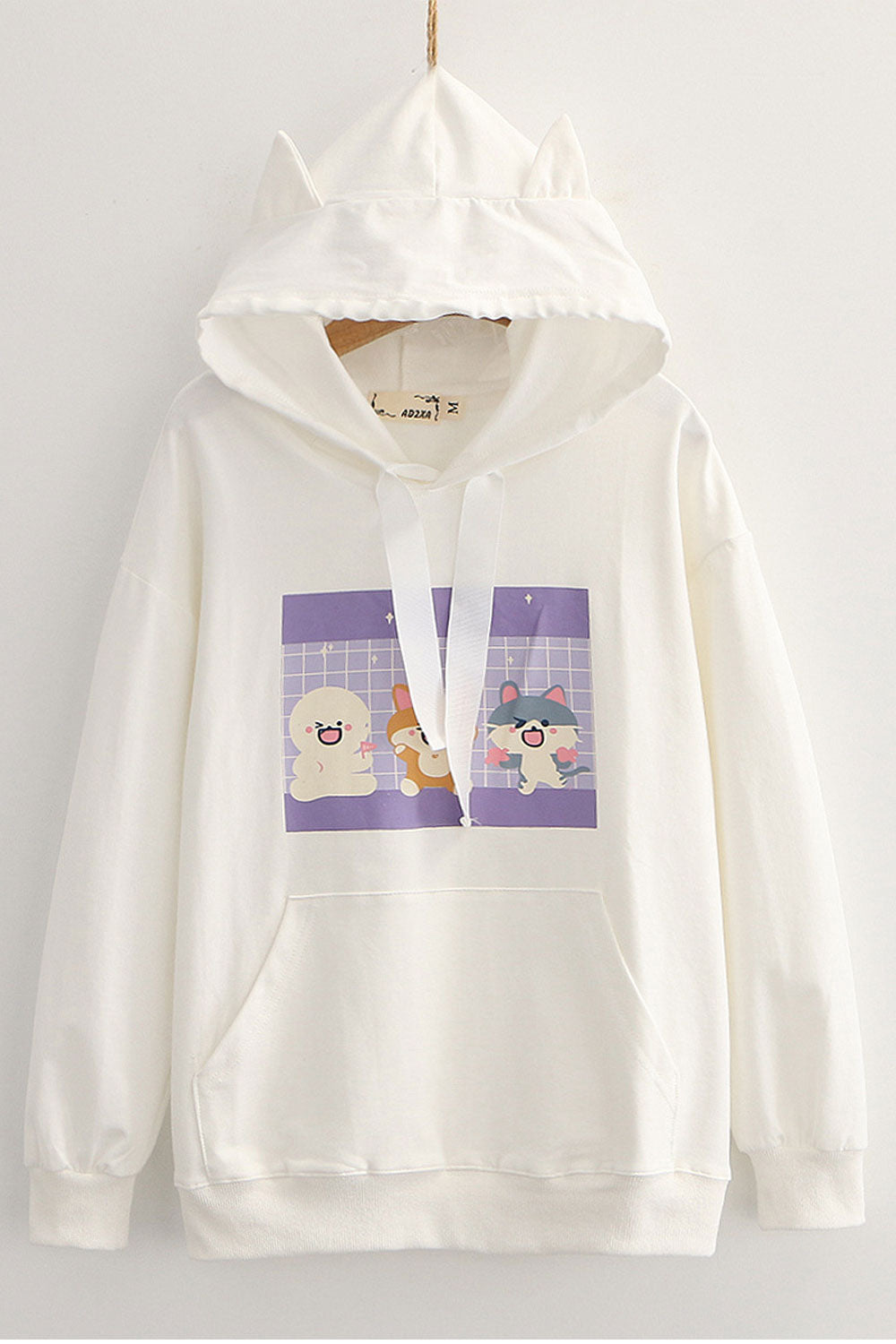 Women Convenient Long Sleeve Stretchable Cozy Hoodie