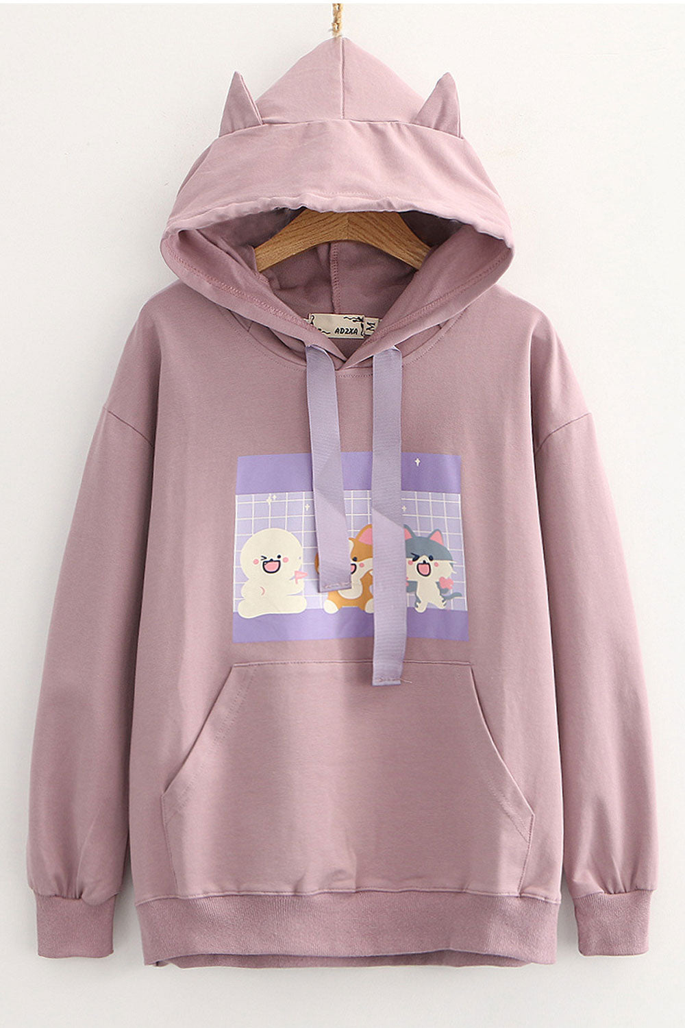 Women Convenient Long Sleeve Stretchable Cozy Hoodie