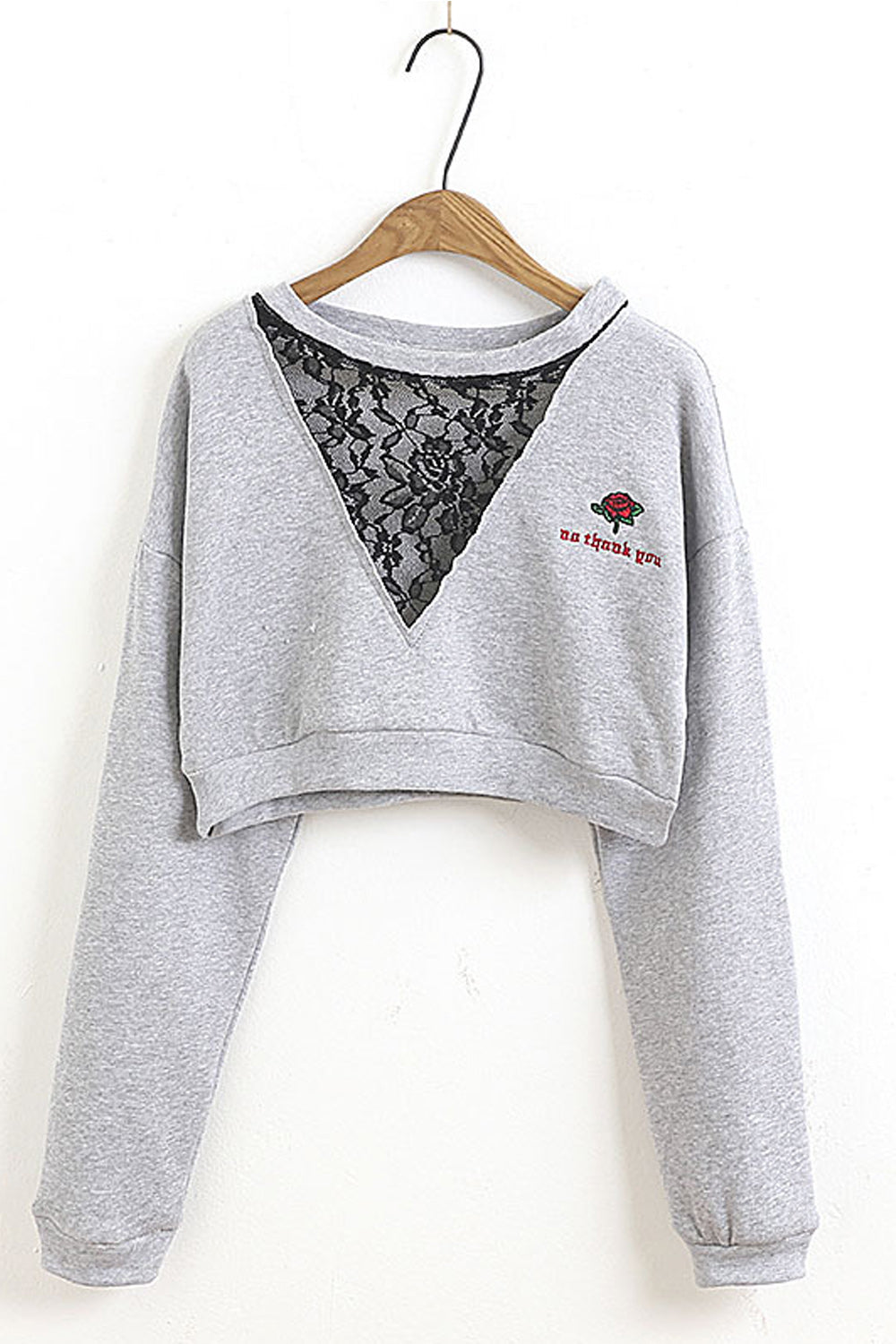Women Short Length Easy Round Neck Breathable Soft Sweatshirt