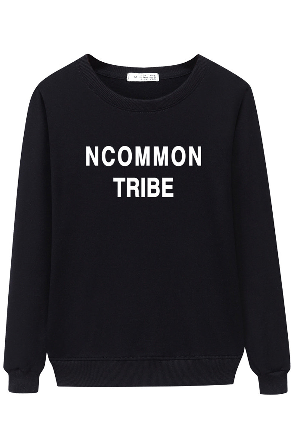 Women Comfy Ribbed Cuff & Hem Solid Colored Stylish Sweatshirt