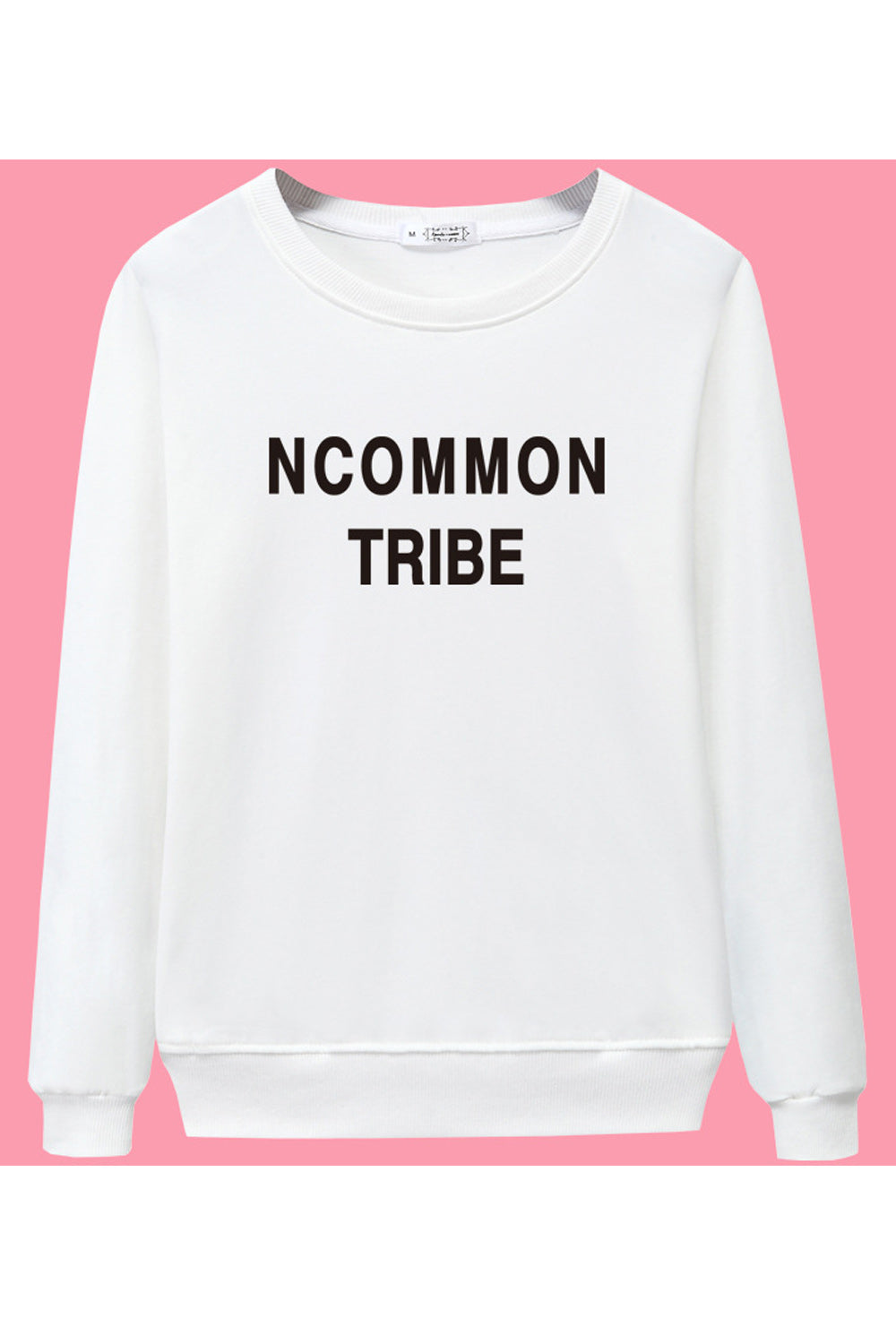 Women Comfy Ribbed Cuff & Hem Solid Colored Stylish Sweatshirt