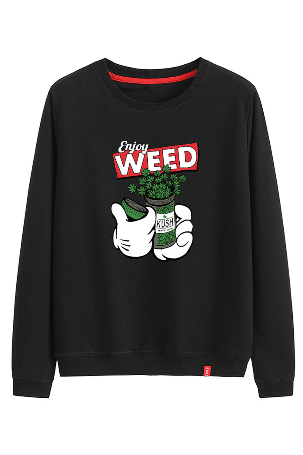 Women Decent Styled Long Sleeve Sweatshirt