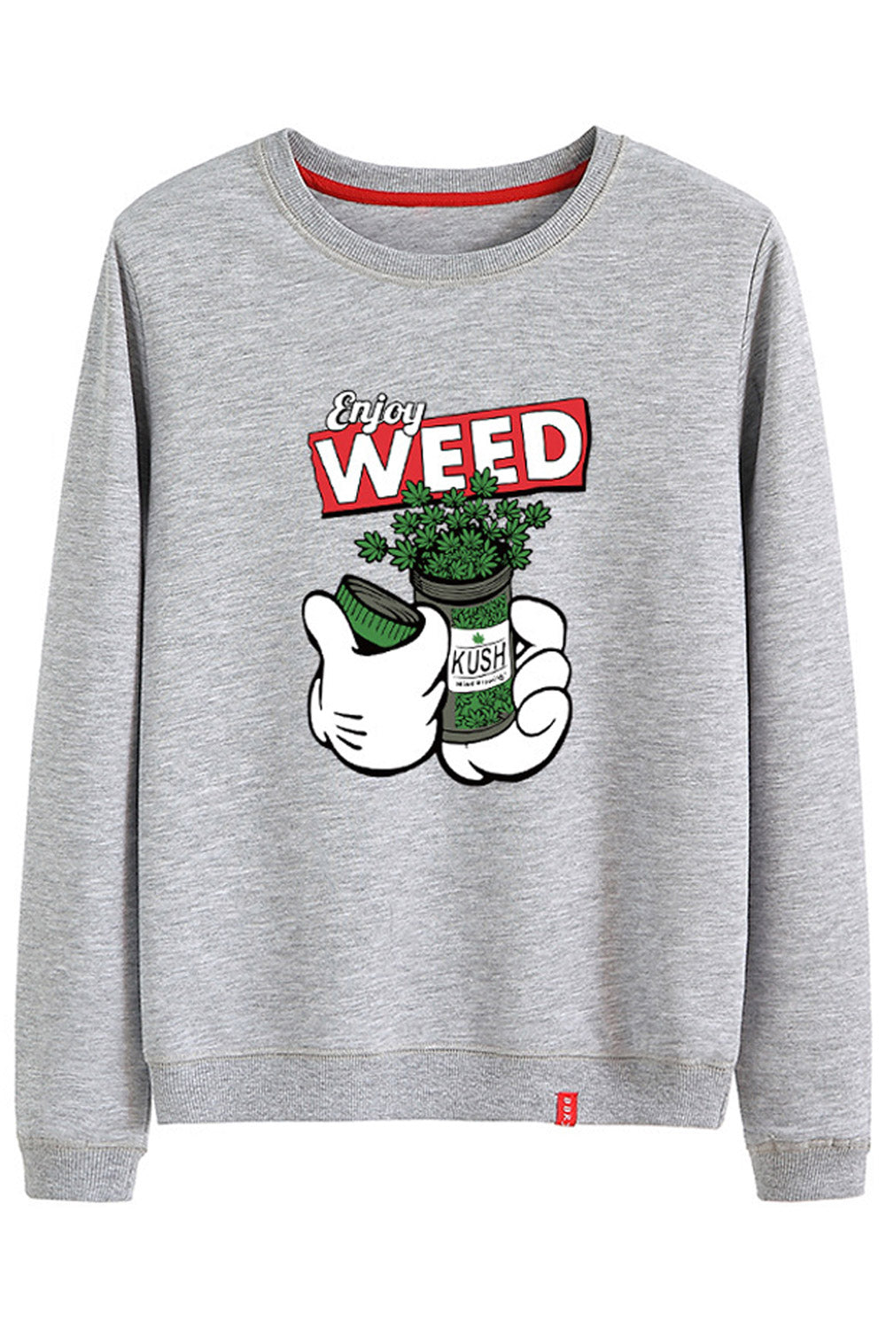 Women Decent Styled Long Sleeve Sweatshirt