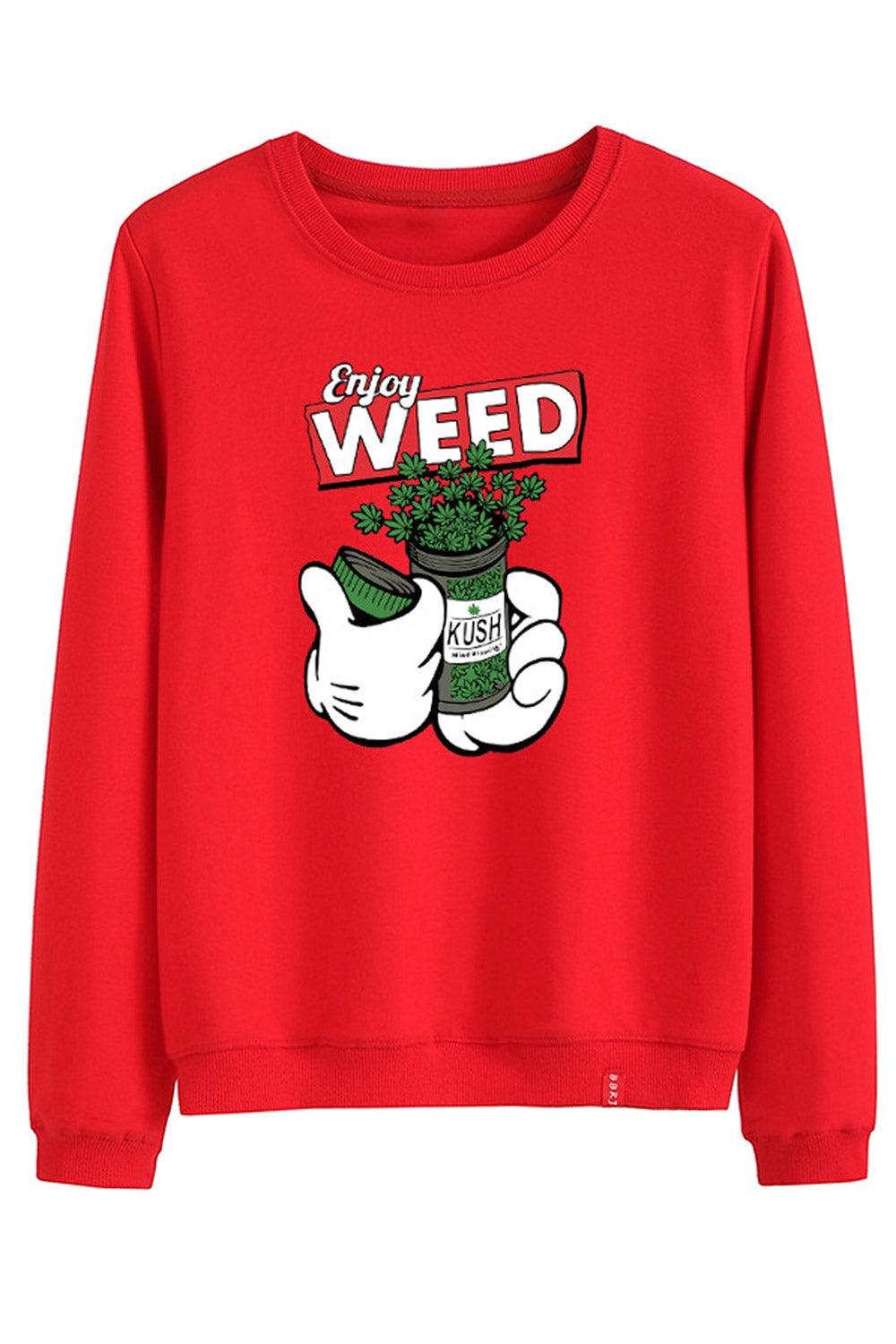 Women Decent Styled Long Sleeve Sweatshirt