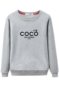 Women Tremendous Round Neck Stretchable Sweatshirt