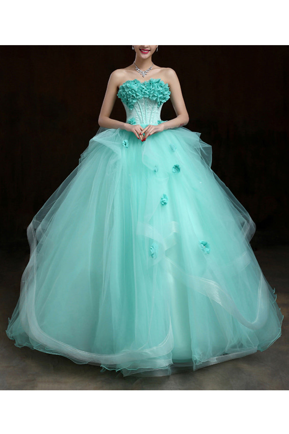 Women Slim Wist Thin Loose Skirt Beautiful Wedding Dress