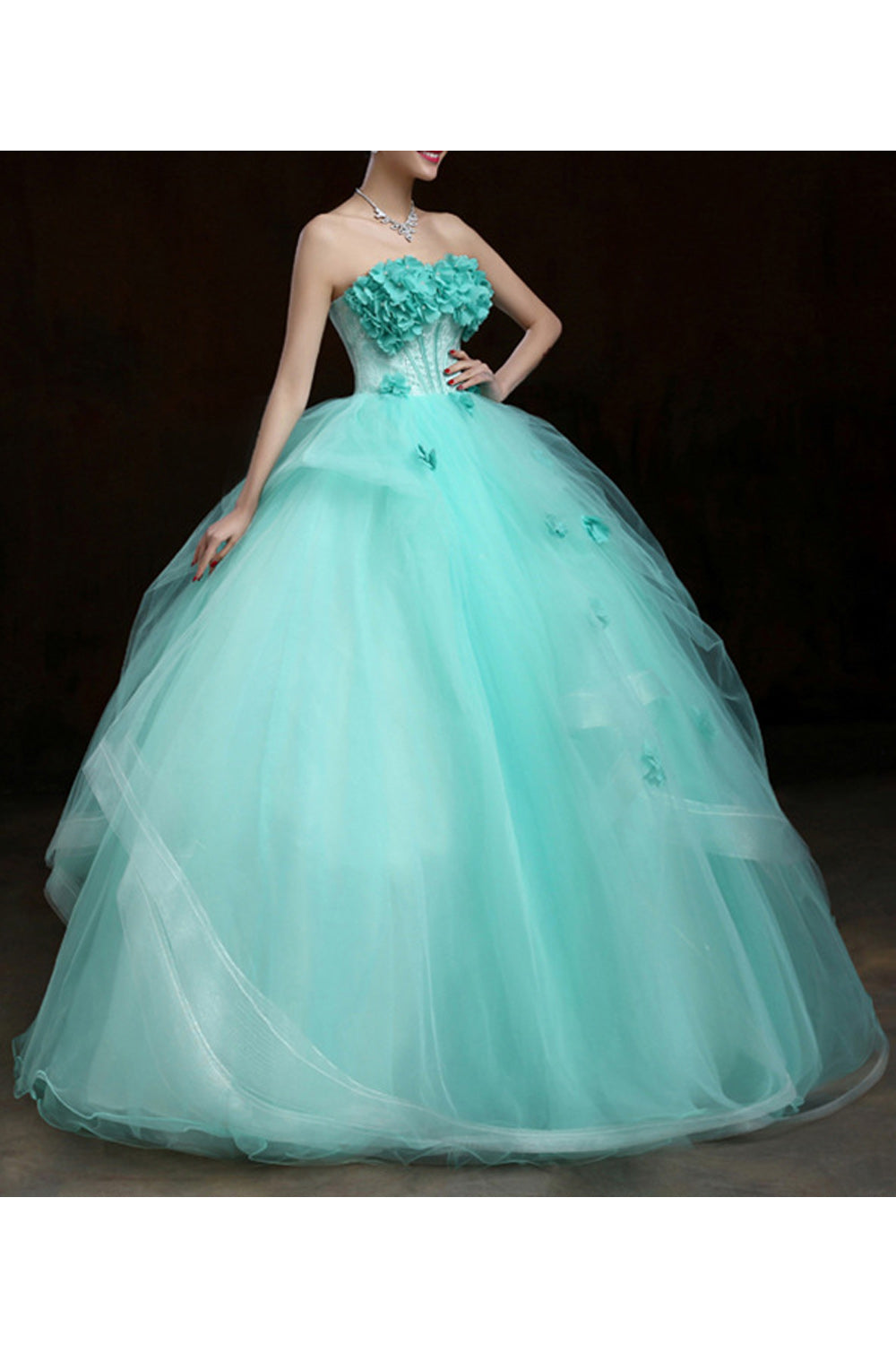 Women Slim Wist Thin Loose Skirt Beautiful Wedding Dress