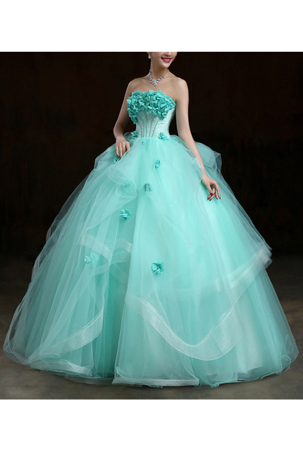 Women Slim Wist Thin Loose Skirt Beautiful Wedding Dress