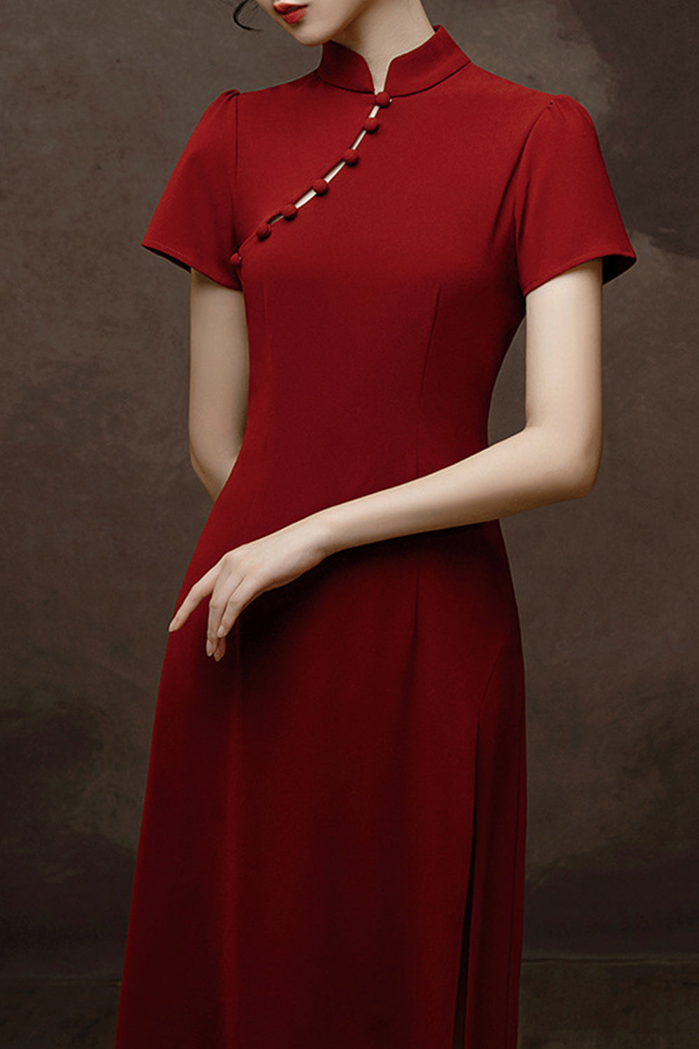 Women Comfy Short Sleeve Short Length Skirt Pretty Evening Party Dress