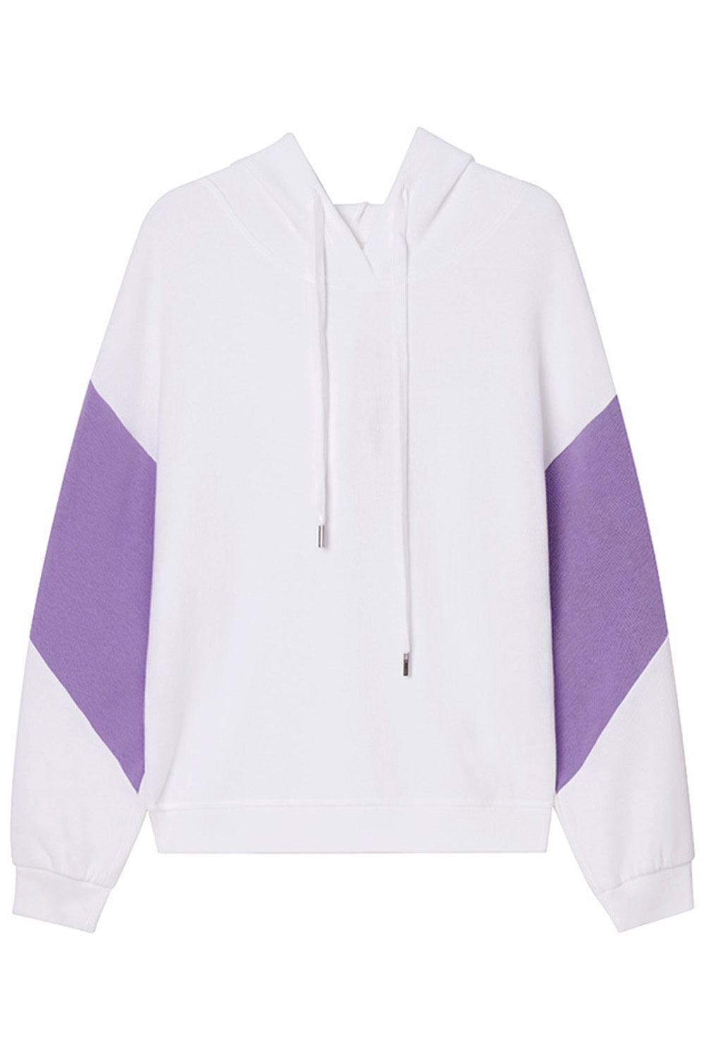 Women Elegant Solid Colored Long Sleeve Winter Warm Simple Winter Hoodie