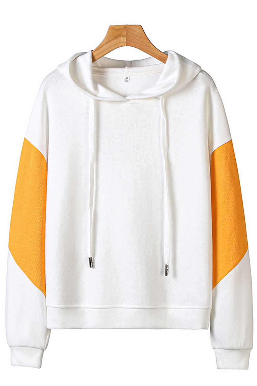 Women Elegant Solid Colored Long Sleeve Winter Warm Simple Winter Hoodie