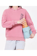 Women Solid Colored Awesome Loose Casual Printed Long Sleeve Easy Pullover Hoodie